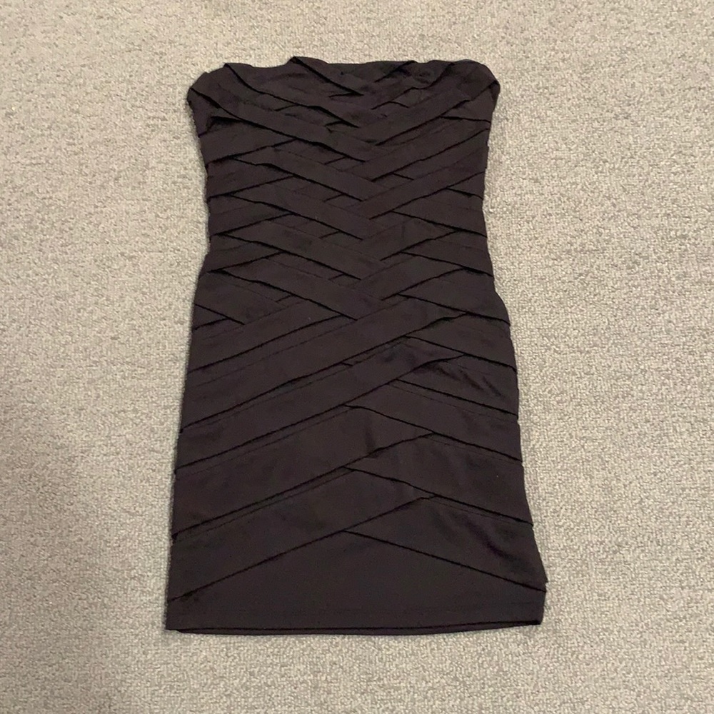 Black Mini Dress tight